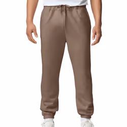 Gildan Mens Softstyle Midweight Pocket Sweatpants - 3XL, Brown Savana