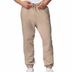 Gildan Mens Softstyle Midweight Pocket Sweatpants - M, Sand