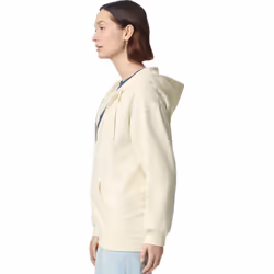 Gildan Unisex Adult Softstyle Midweight Full Zip Hoodie - S, Off White