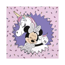 Disney Unicorn Minnie Mouse Napkins (Pack of 20)