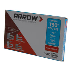Arrow T50 Stainless Steel Staples