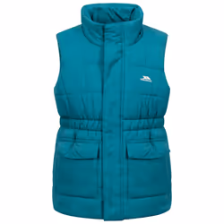 Trespass Girls Casster Gilet - 5-6 Years, Light Teal