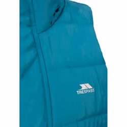 Trespass Girls Casster Gilet - 5-6 Years, Light Teal