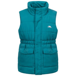 Trespass Girls Casster Gilet - 7-8 Years, Light Teal