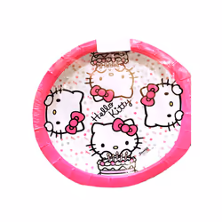 Hello Kitty Birthday Plate (Pack of 8)