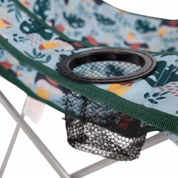 Trespass Childrens/Kids Joejoe Tropical Leaves Camping Chair