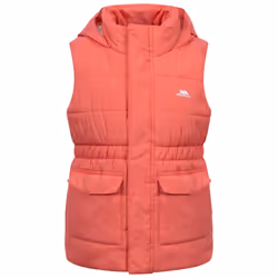 Trespass Girls Casster Gilet - 5-6 Years, Soft Orange