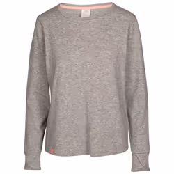 Trespass Womens/Ladies Rina Marl Long-Sleeved Top - S, Ghost Marl