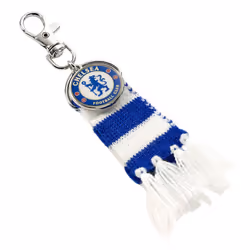 Chelsea FC Bar Scarf Bag Charm