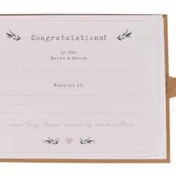 Love Story Guest Book Wedding Guest Book *(18/12)*