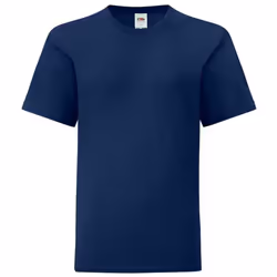 Fruit of the Loom Childrens/Kids Iconic 150 T-Shirt - 9-11 Years, Navy