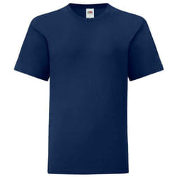 Fruit of the Loom Childrens/Kids Iconic 150 T-Shirt - 9-11 Years, Navy