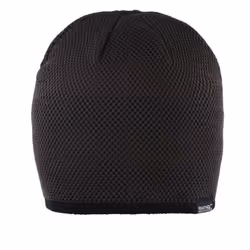 Regatta Unisex Adult Brock III Beanie - One Size, Black/Grey