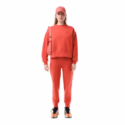 Lacoste Womens/Ladies Oversized Sweatshirt - 6 UK, 6 UK, Red