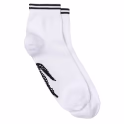 Lacoste Unisex Adult Low Sports Socks (Pack of 2) - 6 UK-8 UK, Black/White