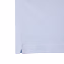 Lacoste Mens Badge Classic Polo Shirt - XS, Blue/White