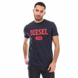 Diesel Mens T-Diegor 1-A T-Shirt - S, Navy