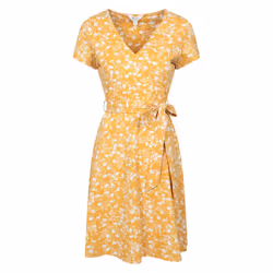 Mountain Warehouse Womens/Ladies Santorini UV Jersey Wrap Dress - 20 UK, Yellow