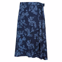 Mountain Warehouse Womens/Ladies Papamoa Floral Wrap Skirt - 18 UK, Dark Blue
