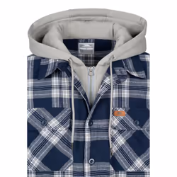 Trespass Mens Randie Checked Shirt Jacket - M, Navy