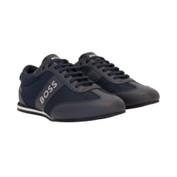 Boss Mens Rusham Trainers - 5 UK, Navy