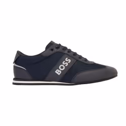 Boss Mens Rusham Trainers - 5 UK, Navy