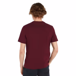 Tommy Hilfiger Mens Logo Embroidered T-Shirt - XL, Purple