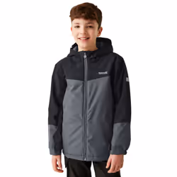 Regatta Childrens/Kids Highton V Padded Jacket - 14 Years, Seal Grey/Black