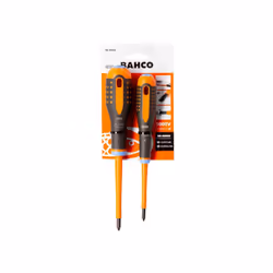 Bahco Be-9890s Ergo Vde Insulated Screwdriver Set, 2 Piece
