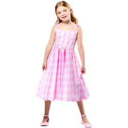 Barbie Girls Perfect Day Costume Dress - 5-6 Years, Pink/White