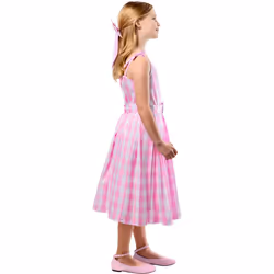 Barbie Girls Perfect Day Costume Dress - 5-6 Years, Pink/White