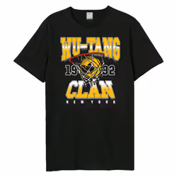 Amplified Unisex Adult Shooting Hoops Wu-Tang Clan T-Shirt - XS, Black