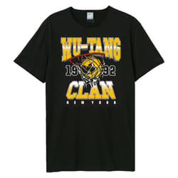 Amplified Unisex Adult Shooting Hoops Wu-Tang Clan T-Shirt - XS, Black