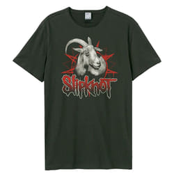 Amplified Unisex Adult Goat Slipknot T-Shirt - XS, Charcoal
