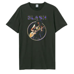 Amplified Unisex Adult Solo Slash T-Shirt - XS, Charcoal