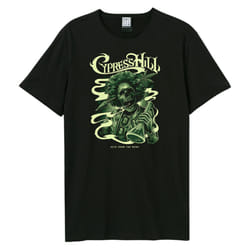 Amplified Unisex Adult Skull Bong Cypress Hill T-Shirt - XS, Black