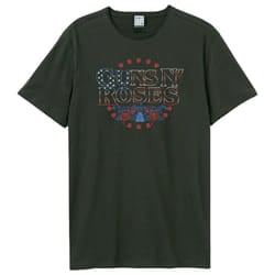 Amplified Unisex Adult Stars And Stripes Guns N Roses T-Shirt - XS, Charcoal