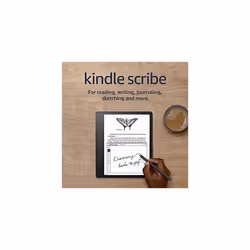 Kindle Scribe (64 GB), the first Kindle and digital notebook, all in one, with a 10.2" 300 ppi Paperwhite display, includes Premium Pen