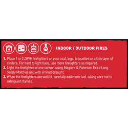80 Firelighters, High Performance All Purpose for Open Fires, Wood Burner, Multi Fuel Stove, BBQ, Firepit, Chiminea and Bonfires
