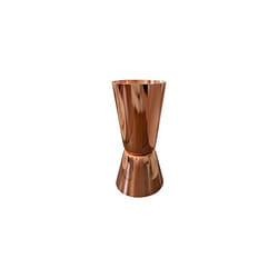 [NOVA] Copper Cocktail Jigger/Spirit Measure, Polished Copper Finish, Stainless Steel (Double), 25 ml / 50 ml