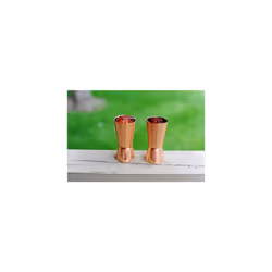 [NOVA] Copper Cocktail Jigger/Spirit Measure, Polished Copper Finish, Stainless Steel (Double), 25 ml / 50 ml
