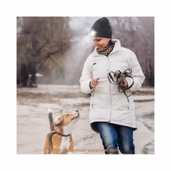 Grey LED Light Up Beanie Hat Rechargeable Hat 50 Lumens 30M Range