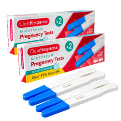 | Pack of 4 Pregnancy Tests, Early Response Home Testing Kit, Early Family Planning, Quick Result & Easy Detection | Over 99% Accuracy - Discreet