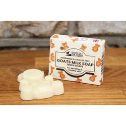 Goats Milk Soap Teddy Shape