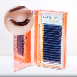 Carter Royal Russian Volume Silk Lashes Individual Eyelash Extensions Ultra-lightweight With Superior Curl Retention Easy Fan ...