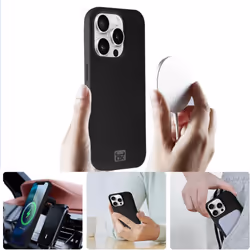 OX DuraTouch iPhone 15 Pro Case Shockproof Magnetic Magsafe Matte Cover