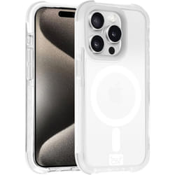 OX Armour iPhone 15 Pro Case Magsafe Magnetic Shockproof Phone Cover - Mist White