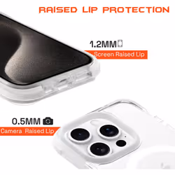OX Armour iPhone 15 Pro Max Case Magsafe Magnetic Shockproof Phone Cover - Mist White