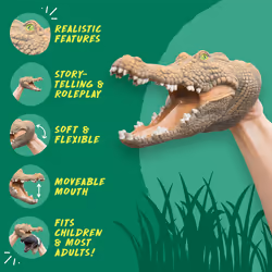 Hand Puppet - Crocodile