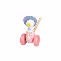 Orange Tree Toys Jemima Puddle Duck Push Along